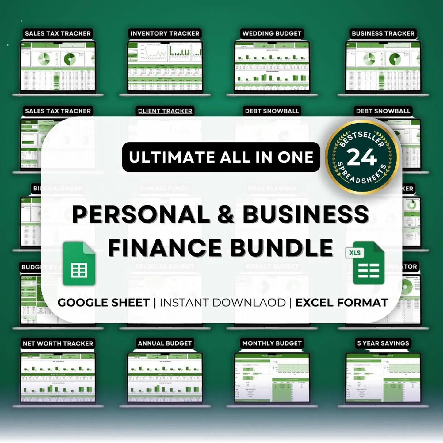 Ultimate All-in-one Personal & Business Finance Bundle