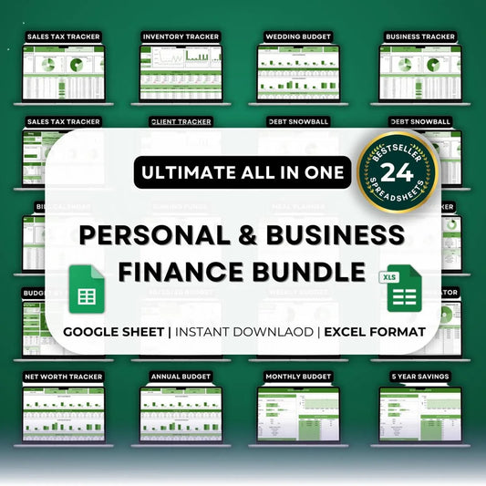 Ultimate All-in-one Personal & Business Finance Bundle